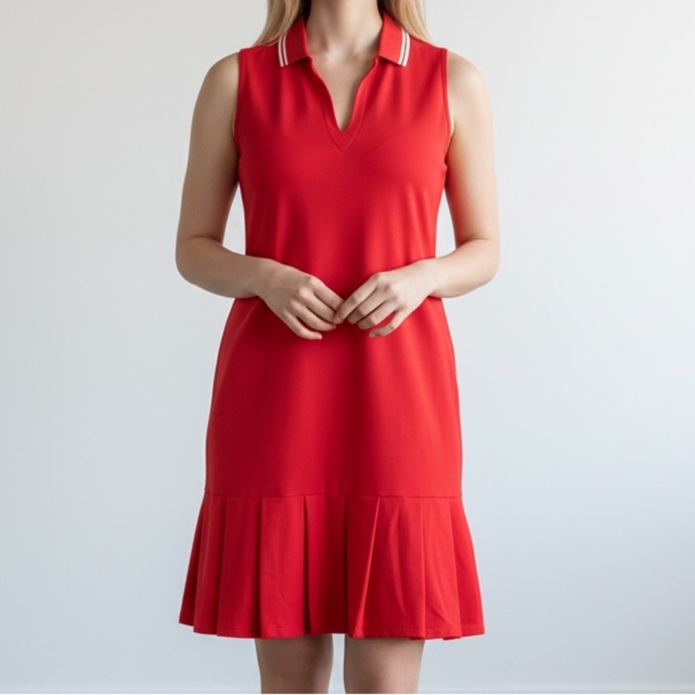 Sport Haley Red Sleeveless Mini Dress